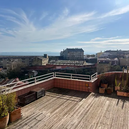 شقة Tejo Dream Terrace Graca Lisboa